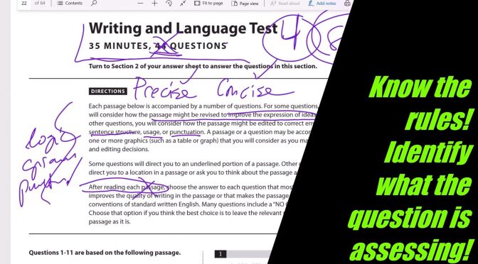 SAT Test Essay strategies & approaches: rhetorical analysis, logic & how to write a great essay!